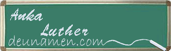 Anka Luther Visitenkarte